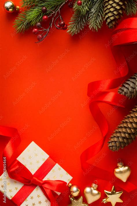 christmas background invitation